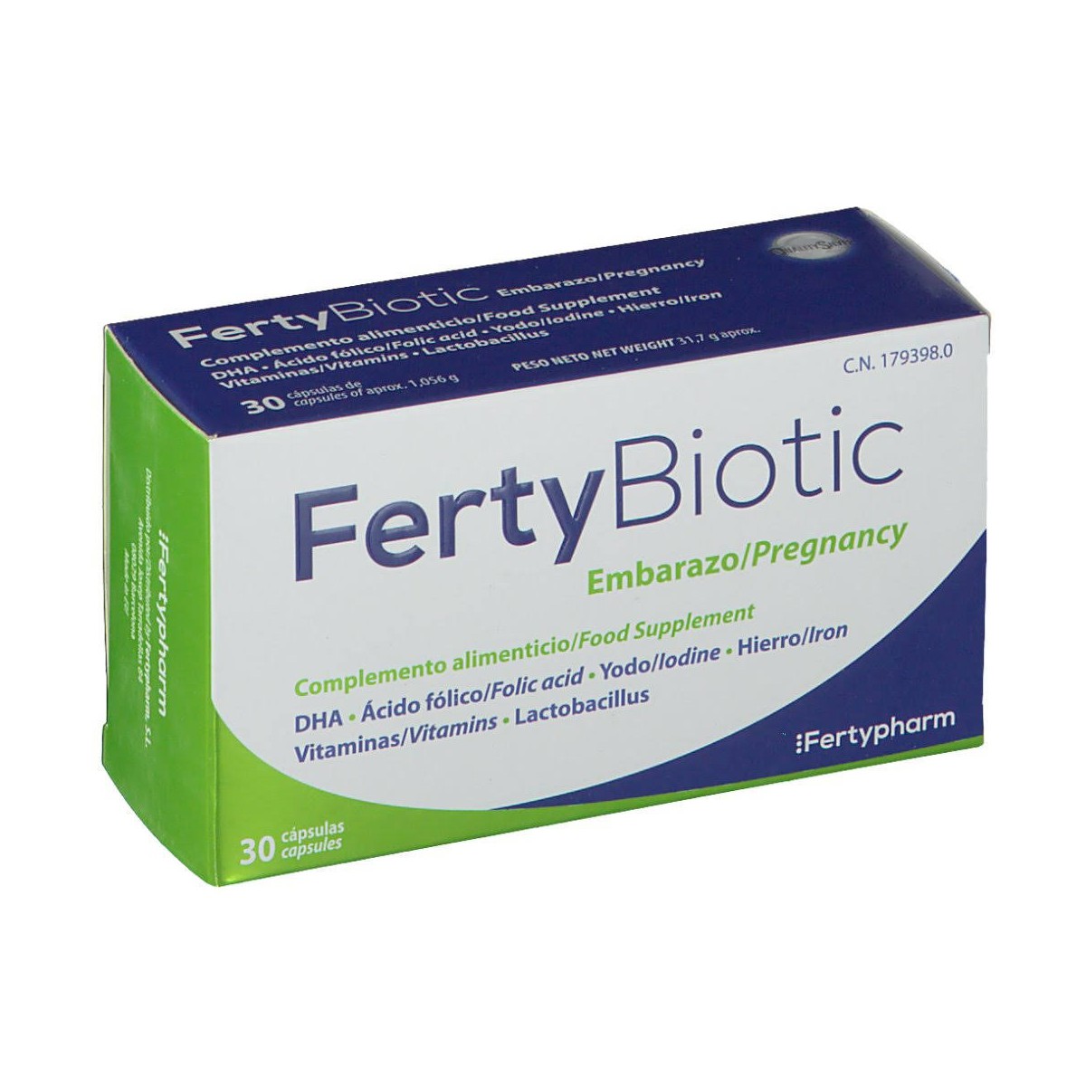 fertybioticembarazo30capsulas