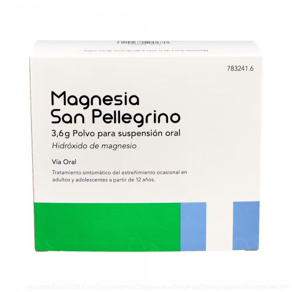 MAGNESIA SAN PELLEGRINO 3,6 g POLVO PARA SUSPENSION ORAL,...