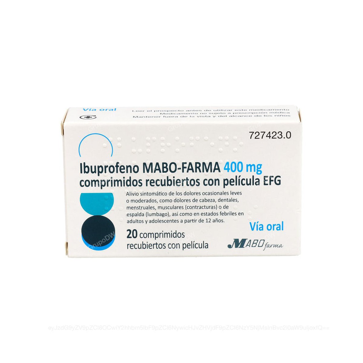 IBUPROFENO MABO-FARMA 400 mg COMPRIMIDOS...