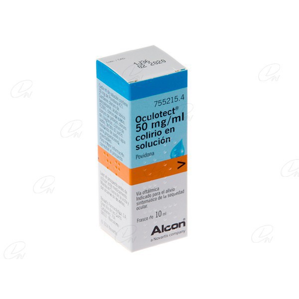 OCULOTECT 50 mg/ml COLIRIO EN SOLUCION, 1 frasco de 10 ml