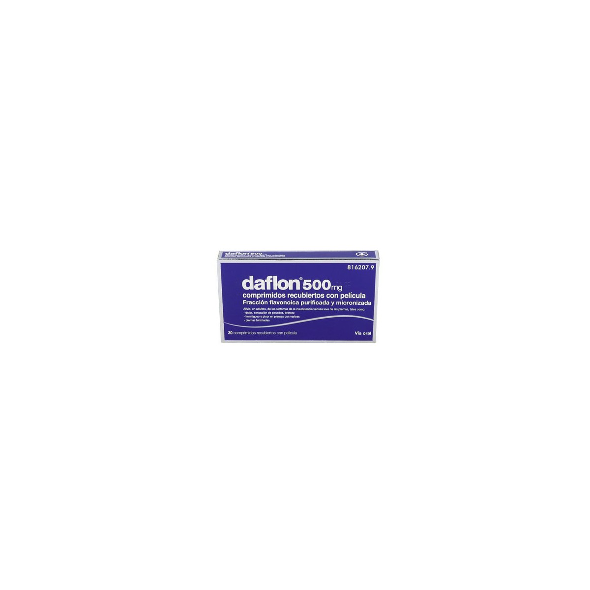 DAFLON 500 mg 30 COMPRIMIDOS RECUBIERTOS