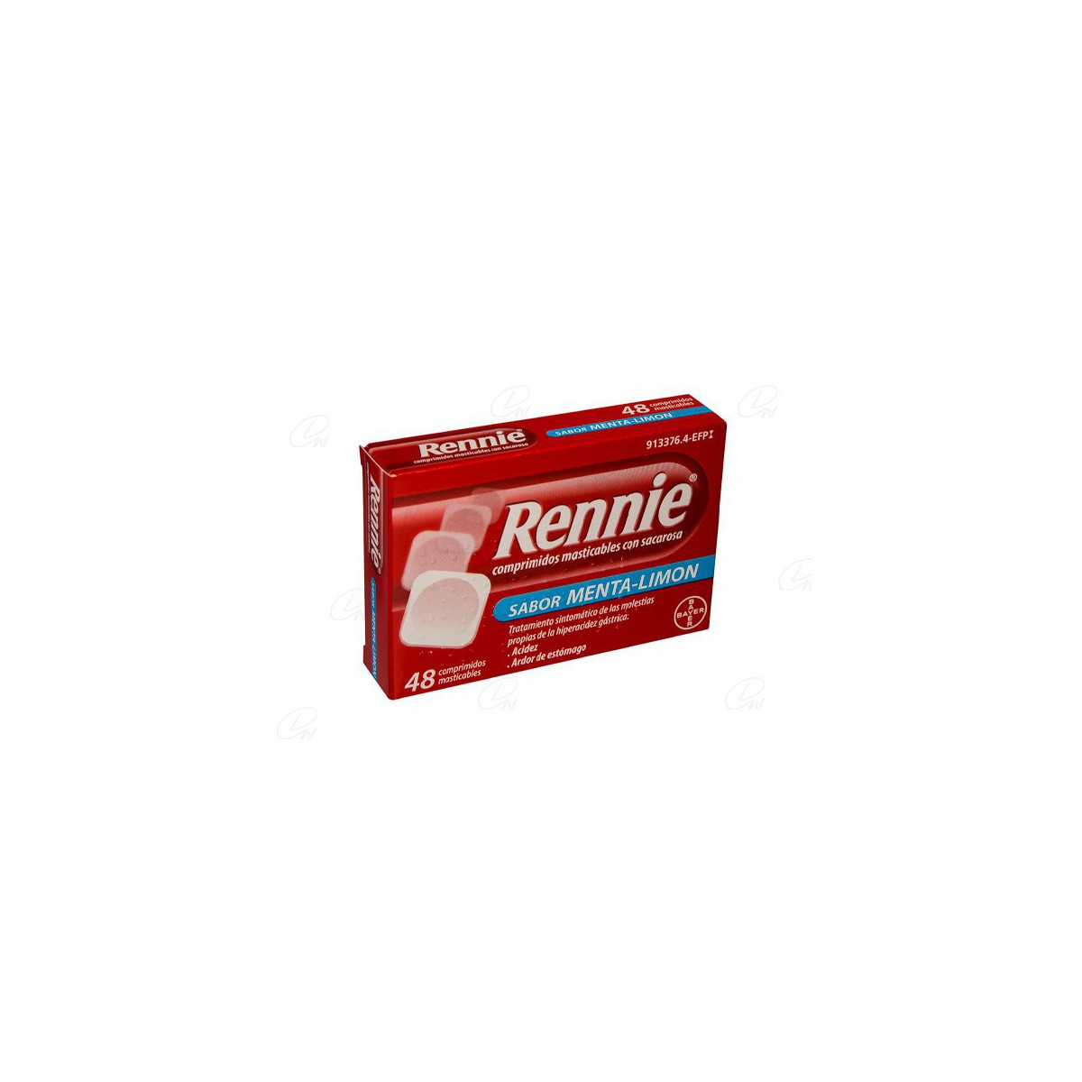 RENNIE 680 mg/80 mg COMPRIMIDOS MASTICABLES CON...
