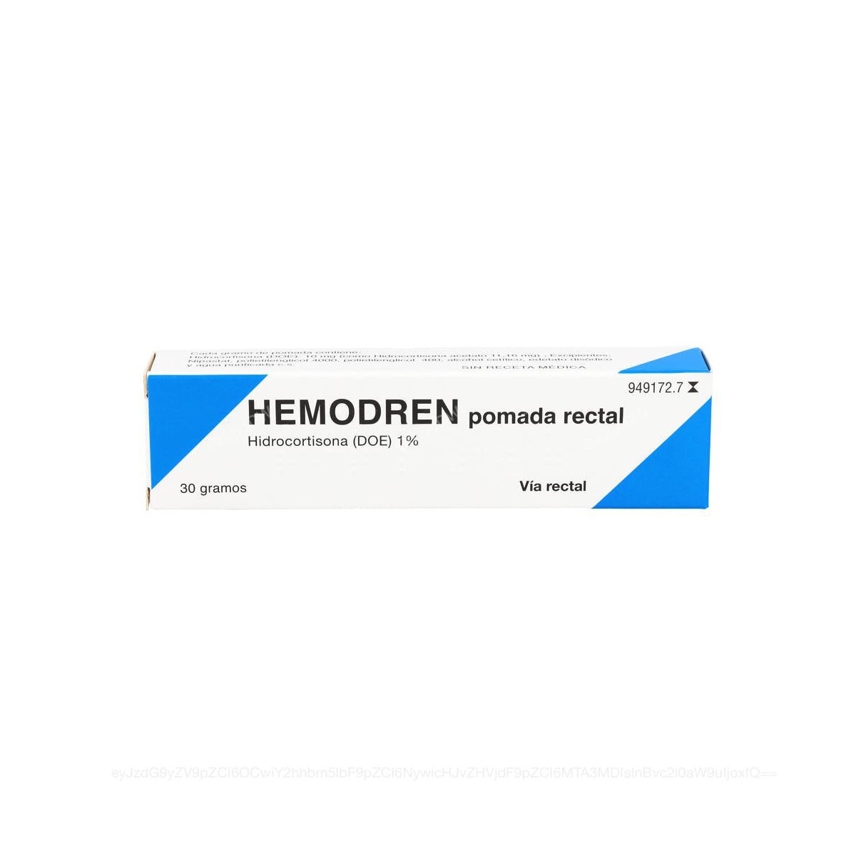 HEMODREN POMADA RECTAL, 1 tubo de 30 g