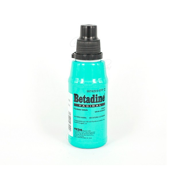 BETADINE VAGINAL 100 mg/ml SOLUCION VAGINAL, 1 frasco de...
